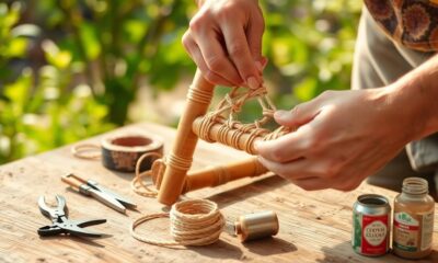 repairing rattan furniture tips