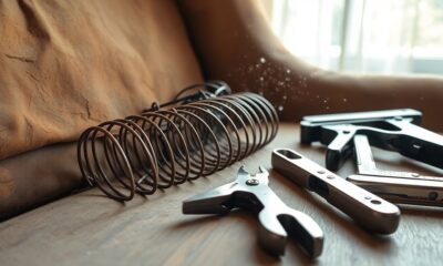 repairing sofa coil springs