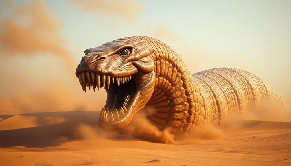 sandworm anatomy and features