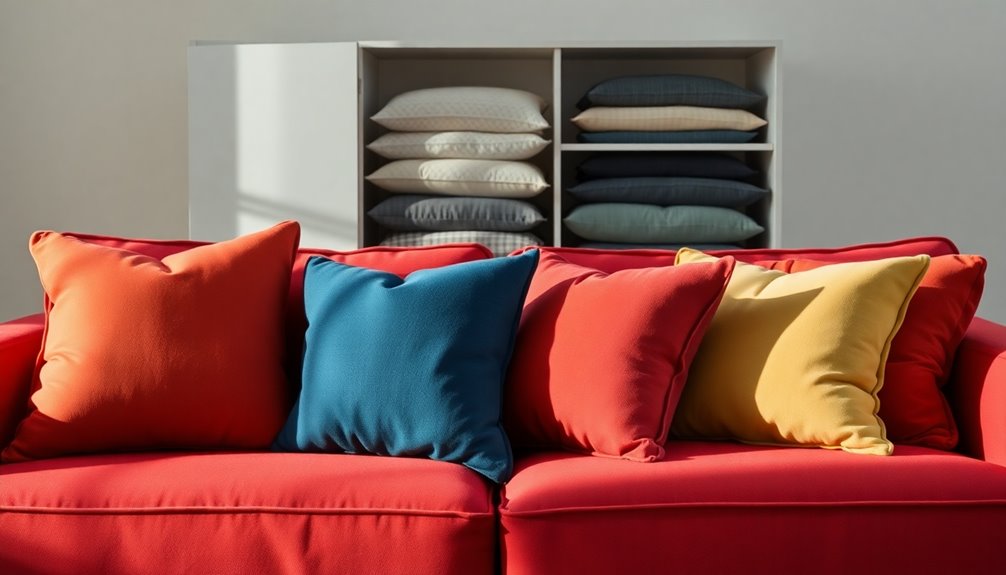 seasonal cushion storage solution