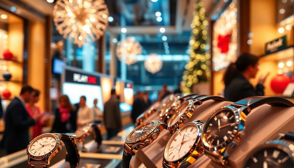 selecting black friday watches