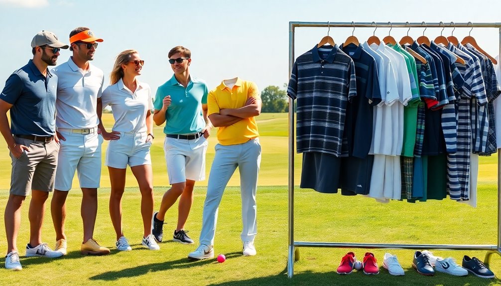 selecting golf apparel wisely