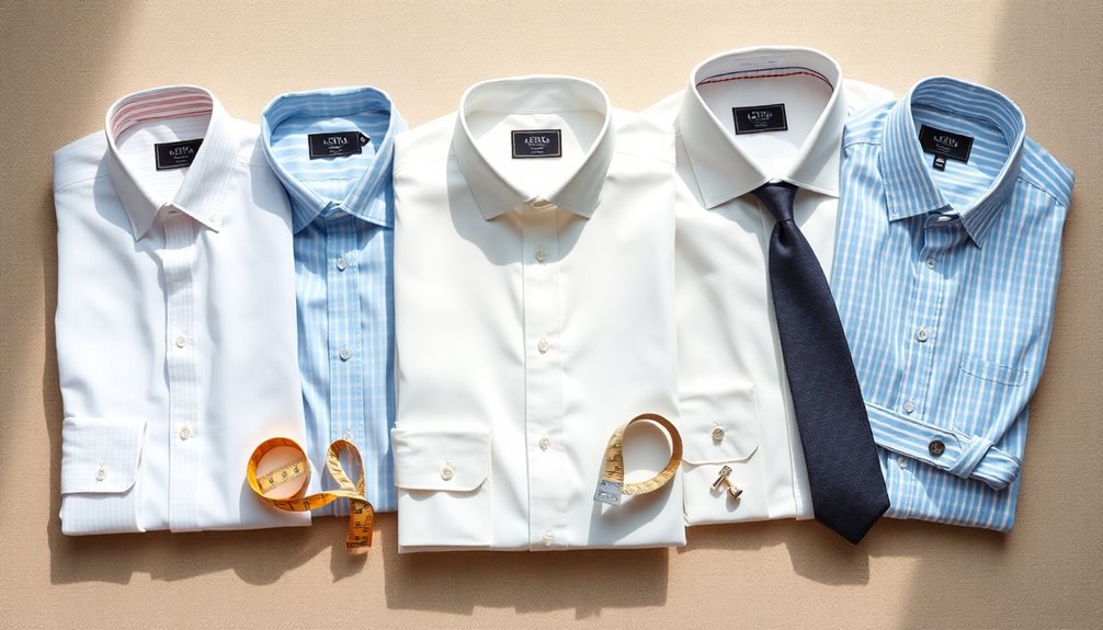 selecting men s dress shirts