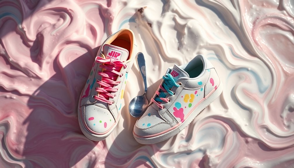 sneaker collaboration with ice cream