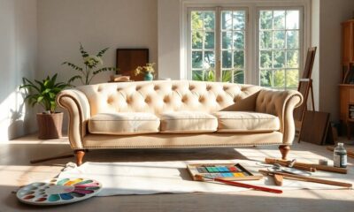 sofa painting step by step guide