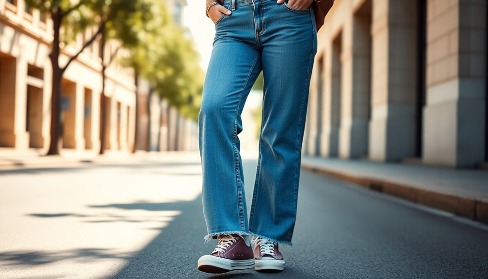 straight fit wedgie jeans