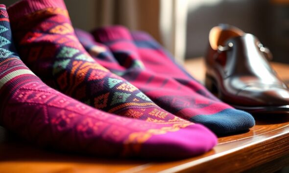 stylish and comfortable dress socks