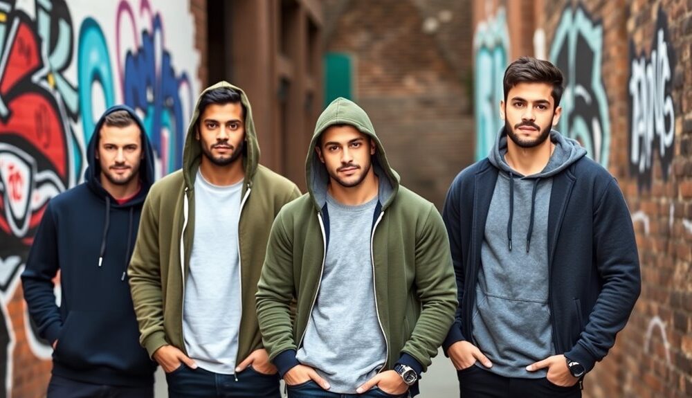 stylish and comfortable hoodies