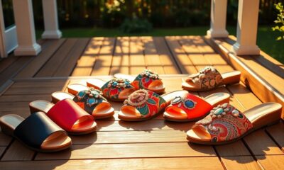 stylish and comfortable slides