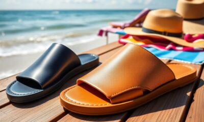 stylish and comfortable slides