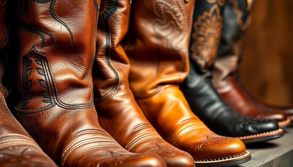 stylish and durable cowboy boots