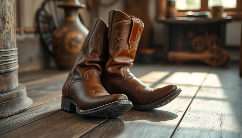 stylish and durable cowboy boots