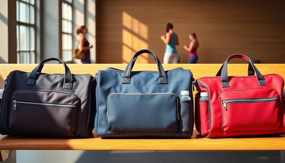 stylish and functional gym bags