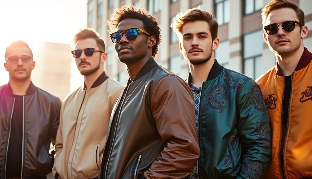 stylish bomber jackets for men