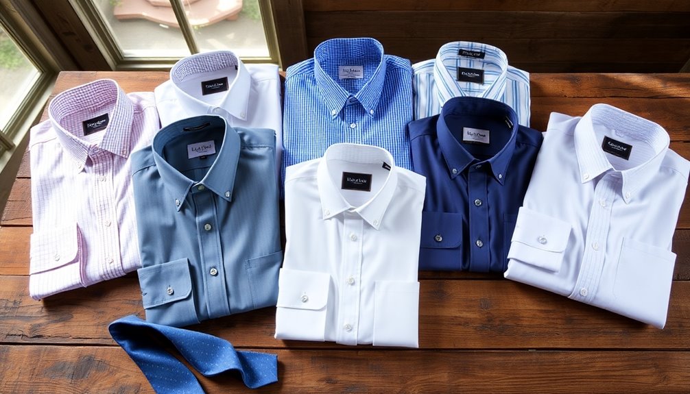 stylish dress shirts selection