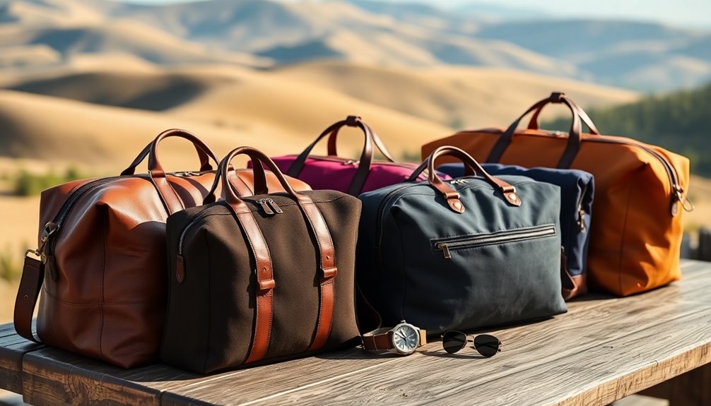 stylish functional weekender bags