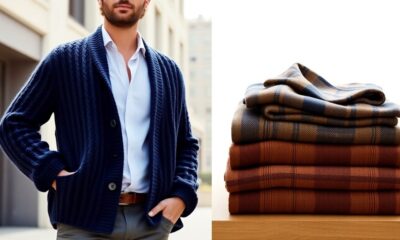 stylish men s cardigans selection