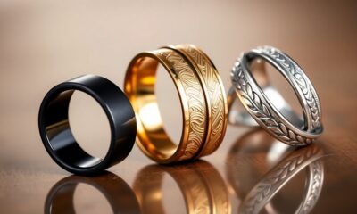 stylish men s wedding bands