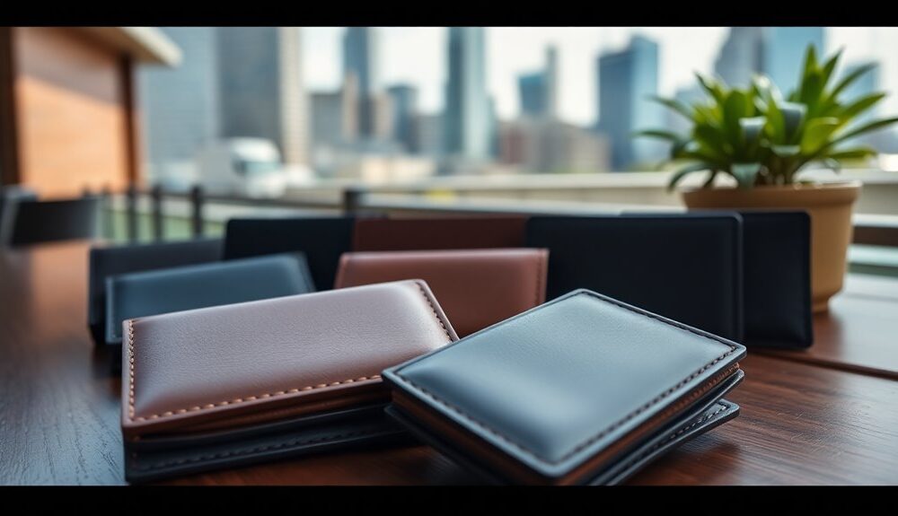 stylish slim wallets 2024