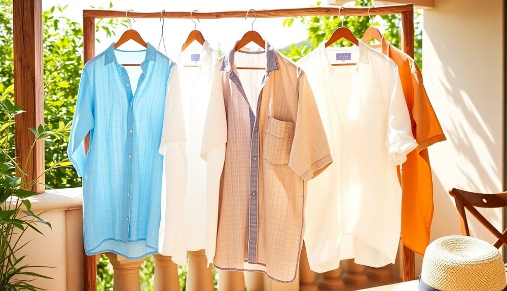 stylish summer linen shirts