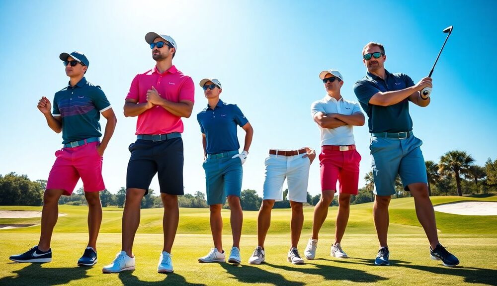 top golf apparel brands