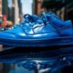 trending blue sneakers now