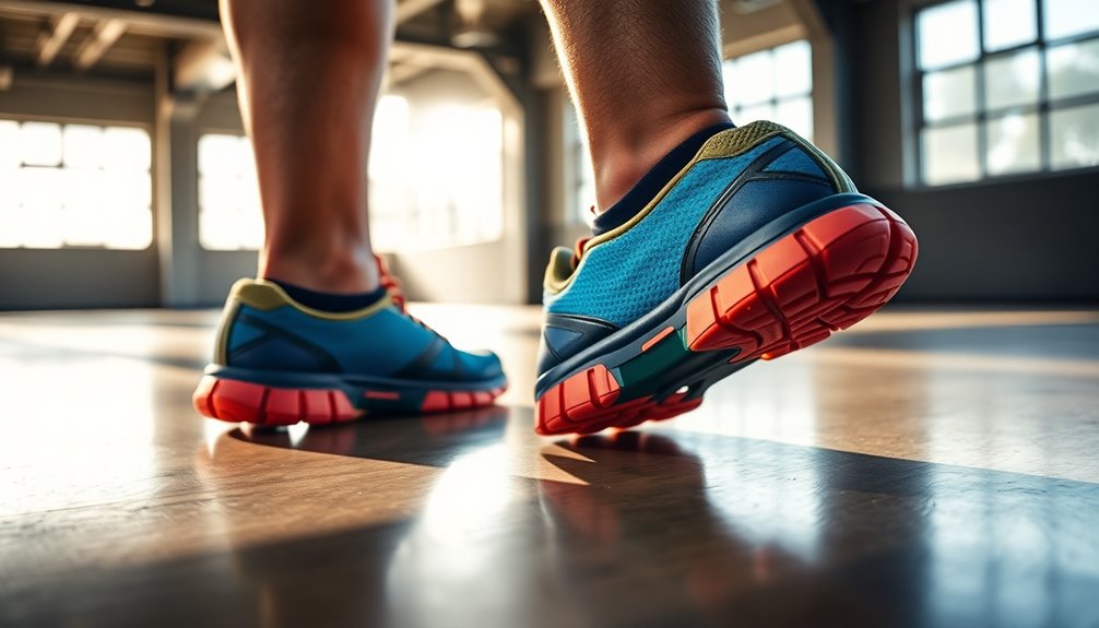 weight training shoe selection