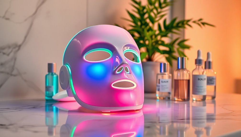 led face masks rejuvenation