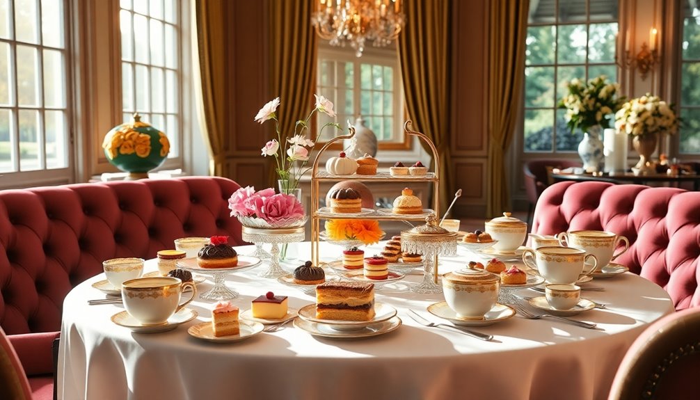 luxurious afternoon tea experience