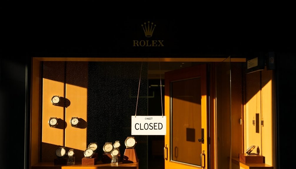 rolex closes storied brand