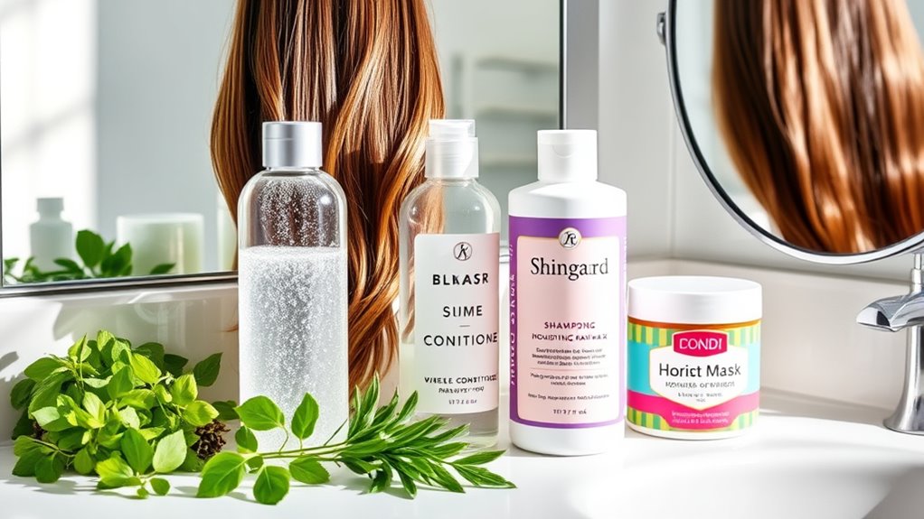 affordable hair shine products