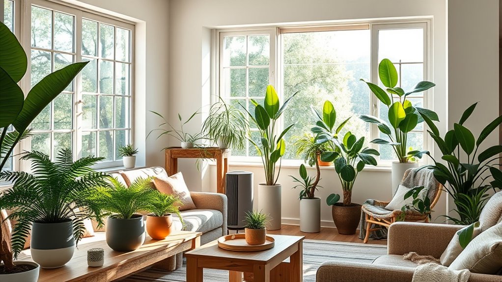 air purifying indoor plants