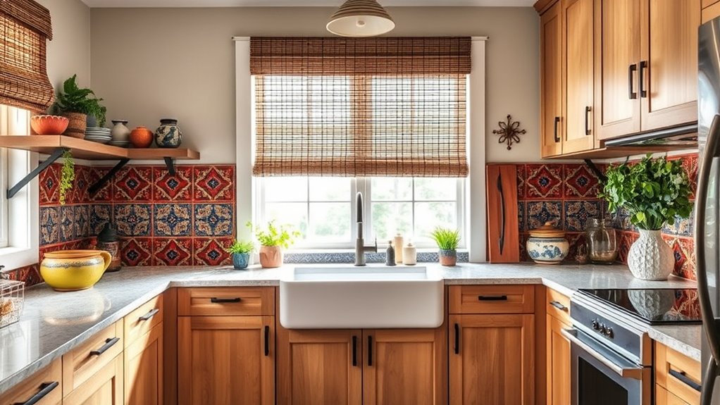 artistic colorful textured accents