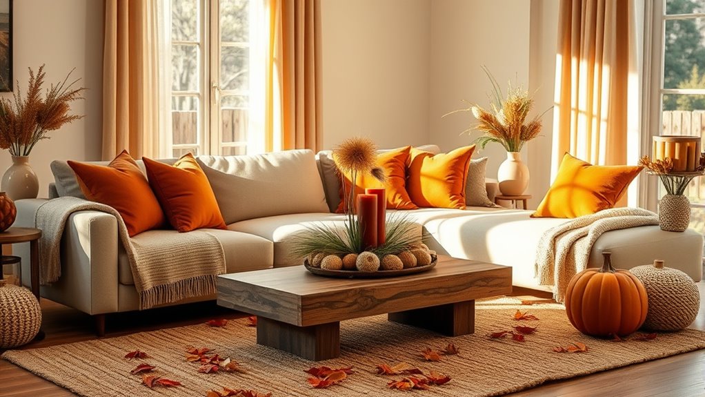 autumn warm color palette