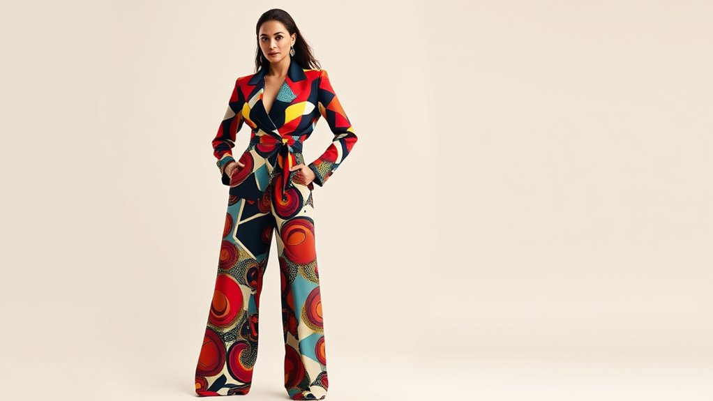 balance bold prints effectively