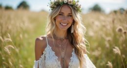 bohemian bridal style elegance