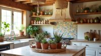 bohemian kitchen dining decor