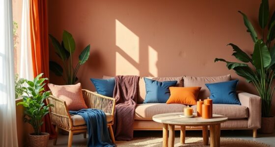 boho color mood creation