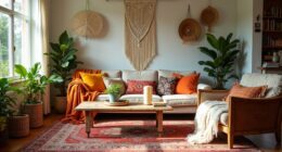 boho cozy eclectic makeover