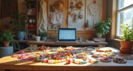 boho crafts small business