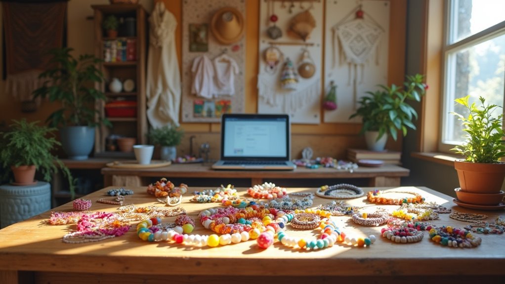 boho crafts small business