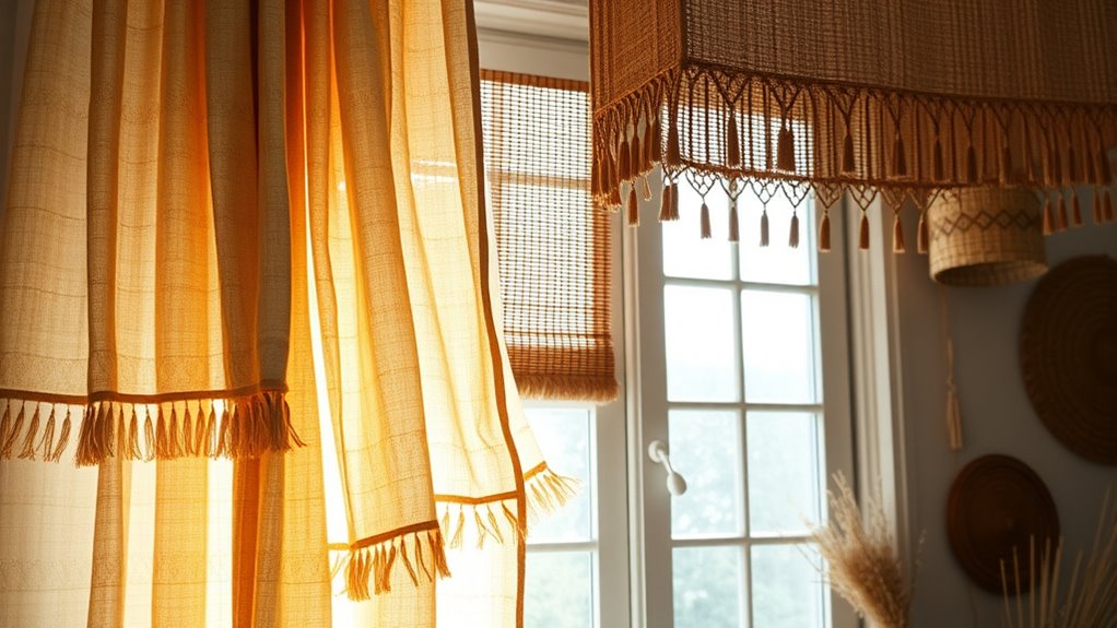 boho curtain styling tips