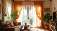 boho diy window decor