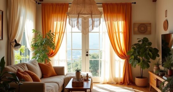 boho diy window decor