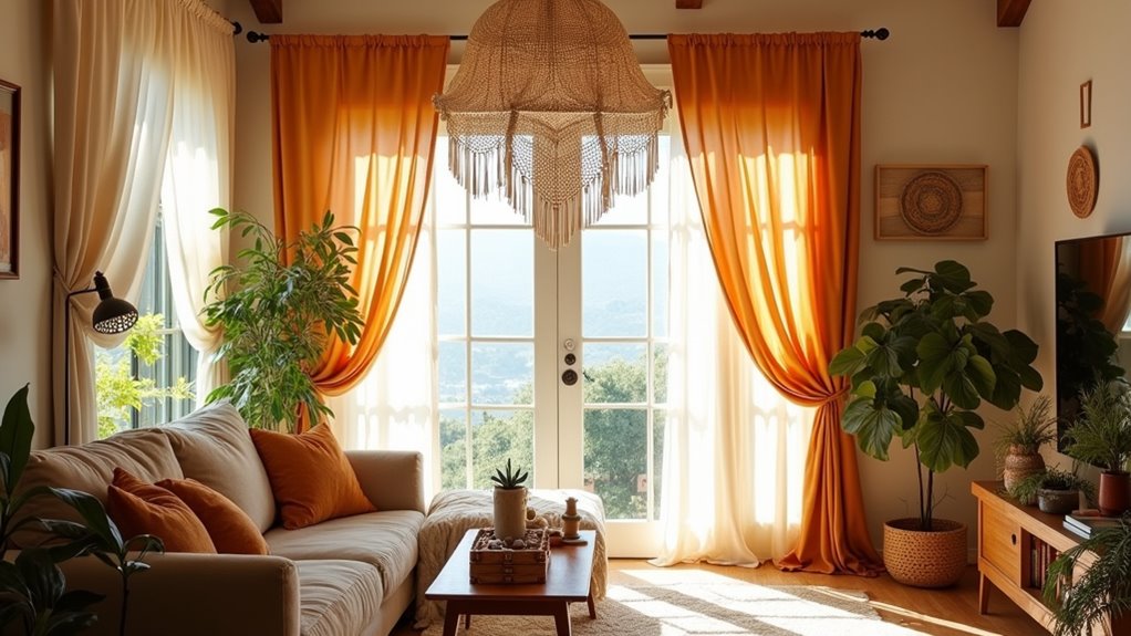boho diy window decor