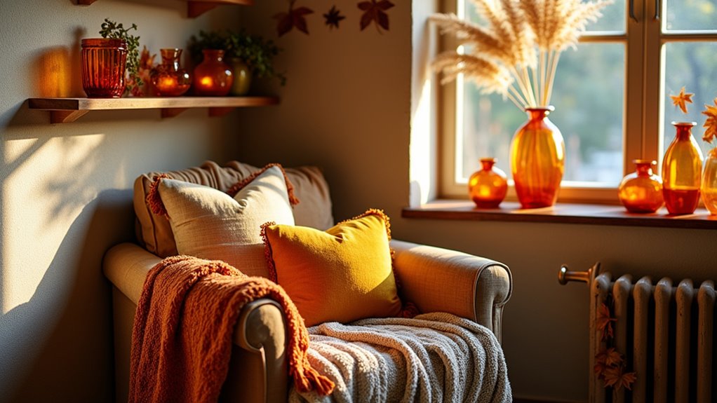 boho fall cozy decor