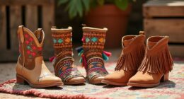 boho footwear styles overview
