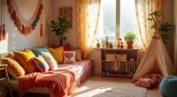 boho kids playful space