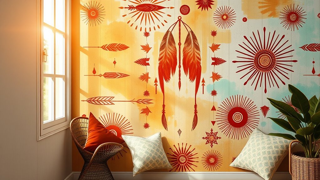 boho motifs inspire natural harmony
