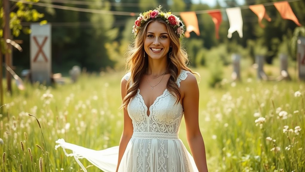 boho outdoor wedding stories